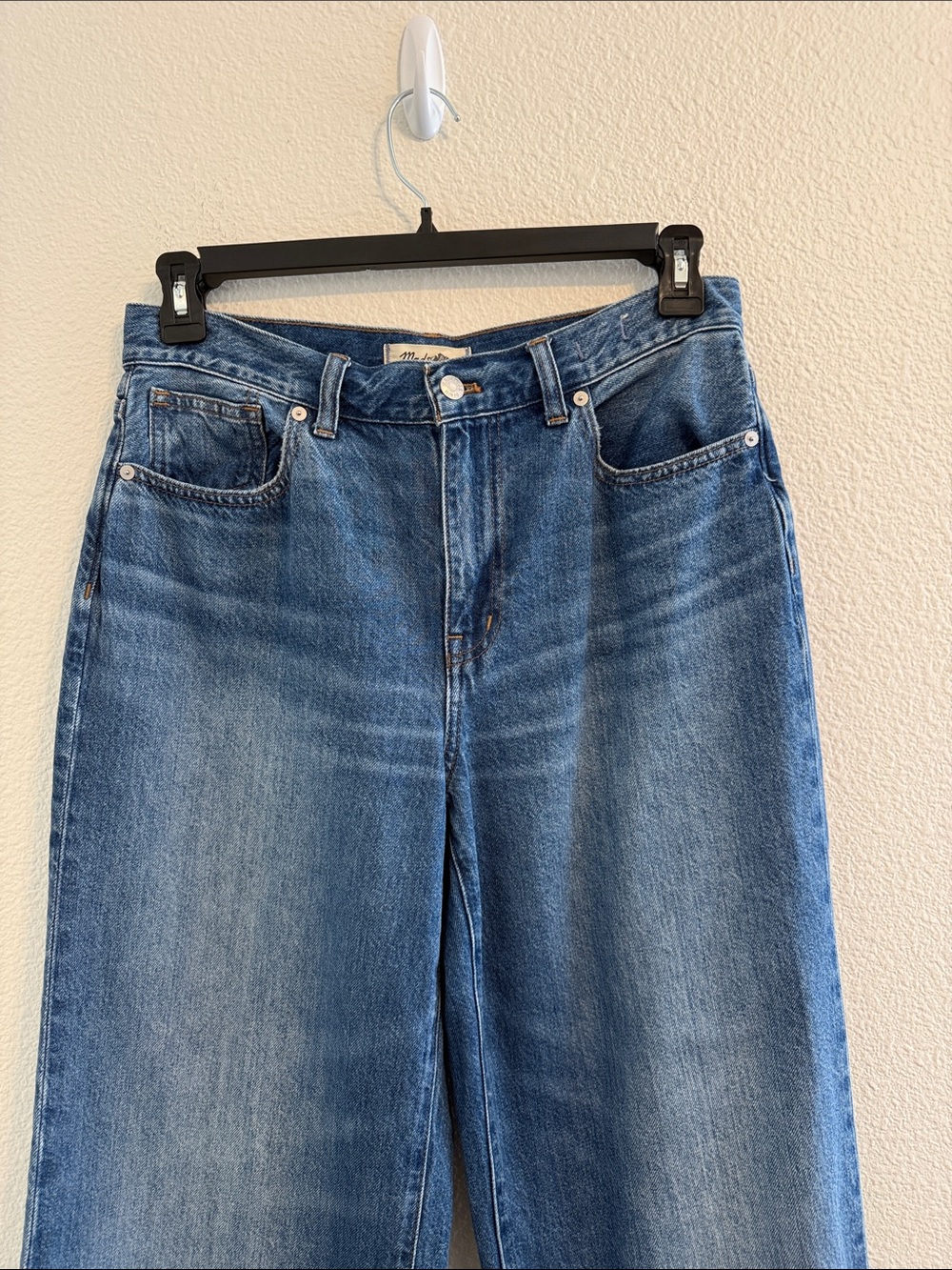 Madewell Super Wide-Leg Jeans Women's Size 29 - Picture 6 of 10